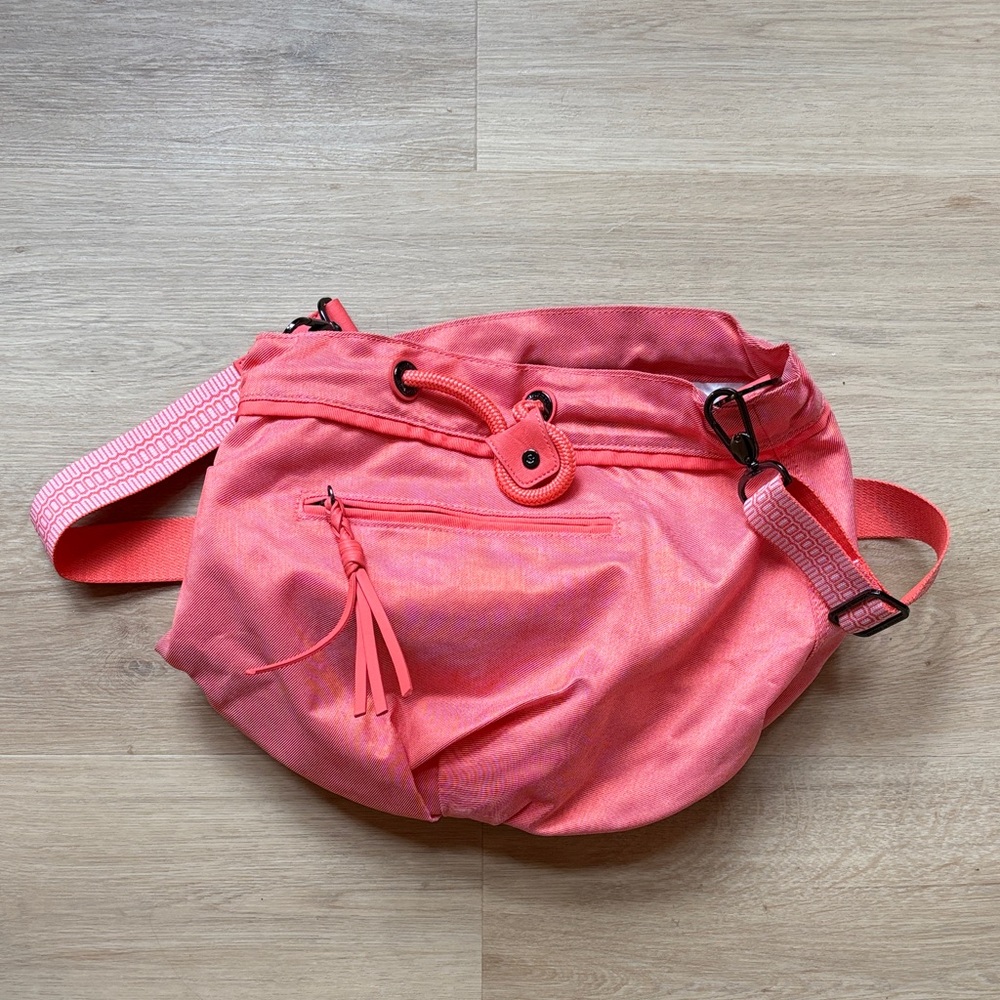 lululemon athletica iridescent pink/orange Crossbody Festival Bag